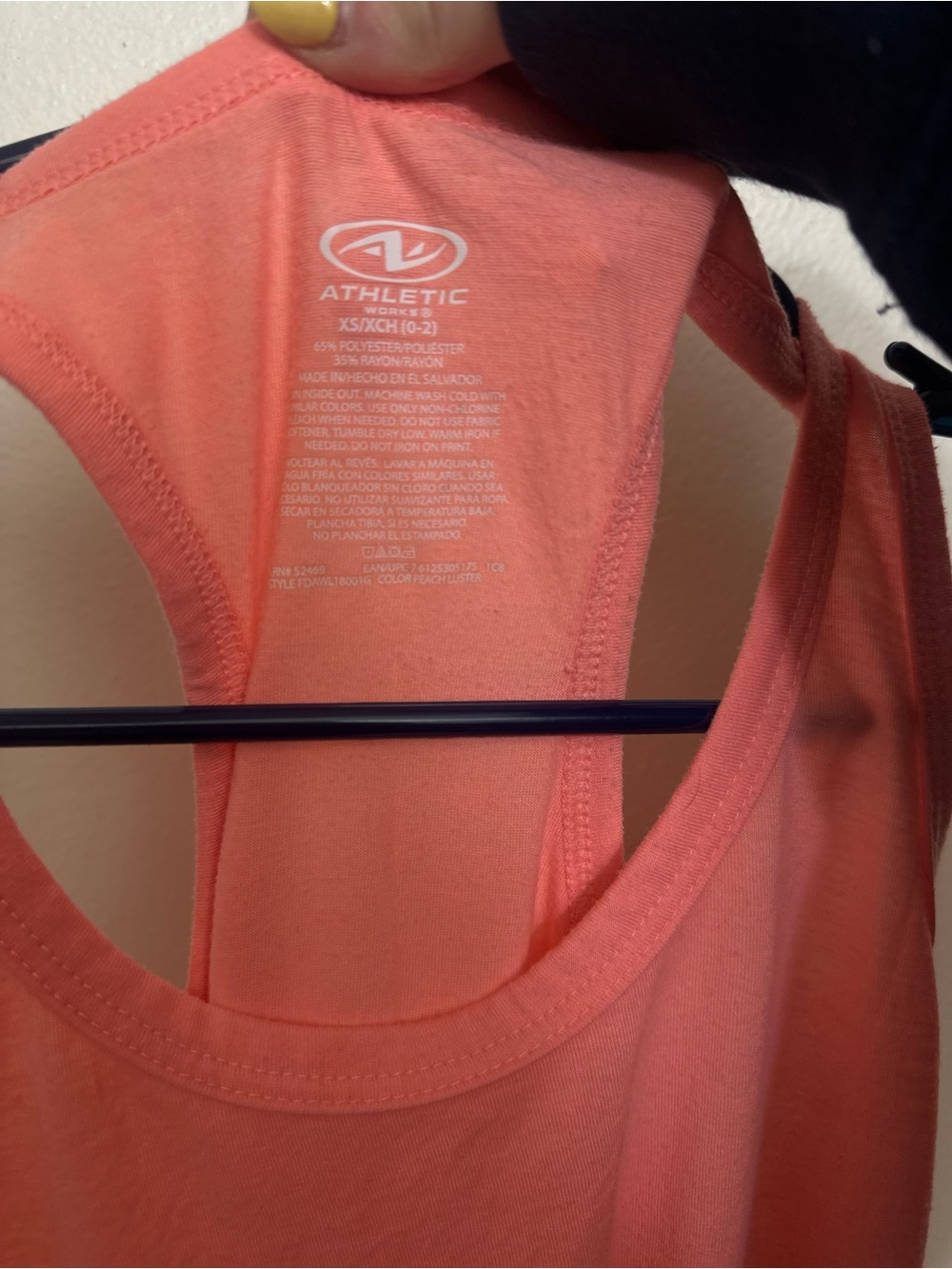 Four Athletic Works Racerback Tank Tops - Picture 4 of 8
